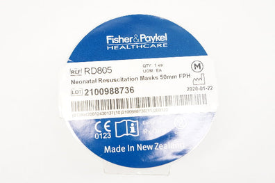 Fisher&Paykel RD805 Neonatal Resuscitation Masks 50mm FPH
